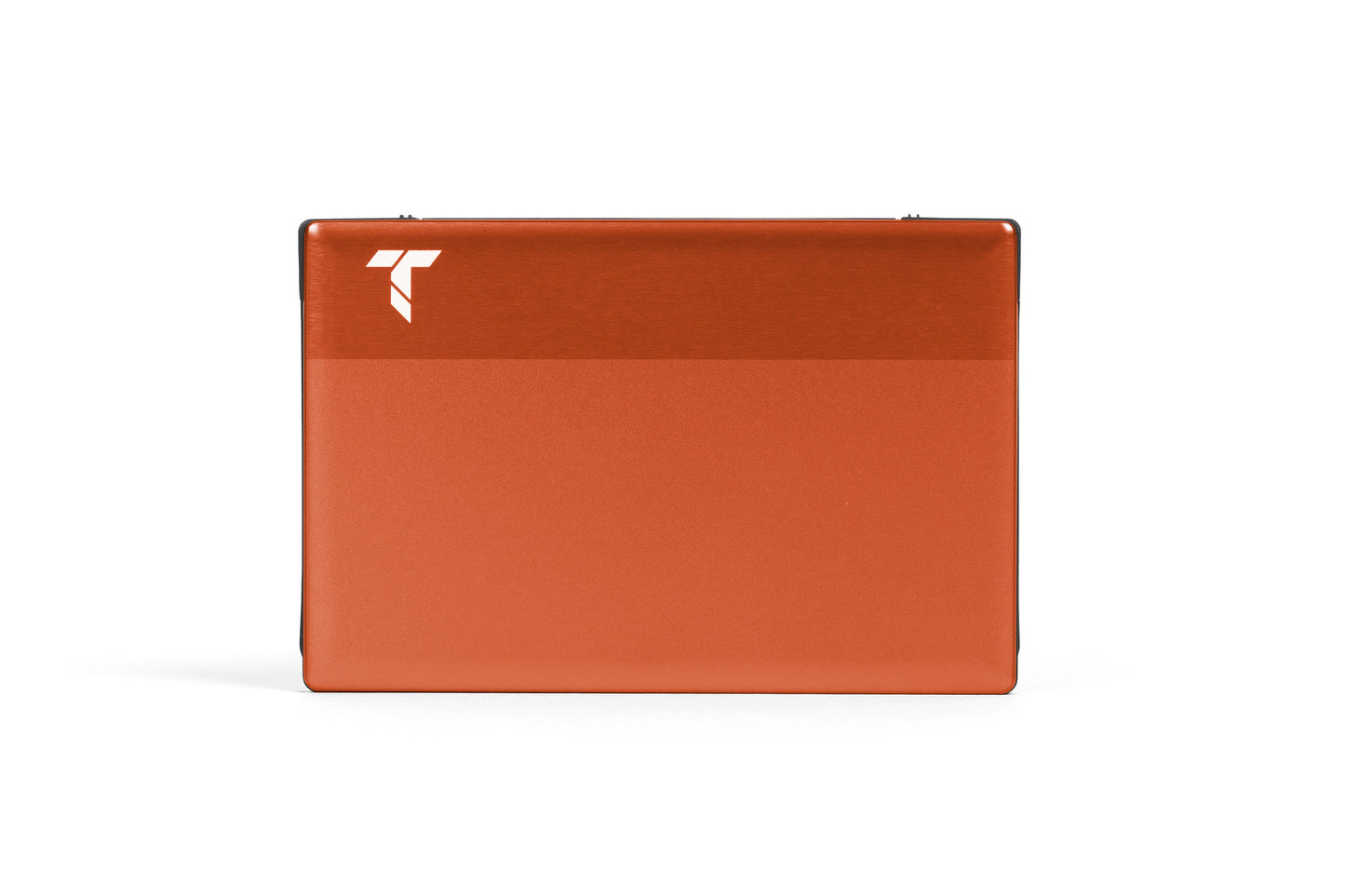 TravelCard Plus portable charger in Spanish Orange
